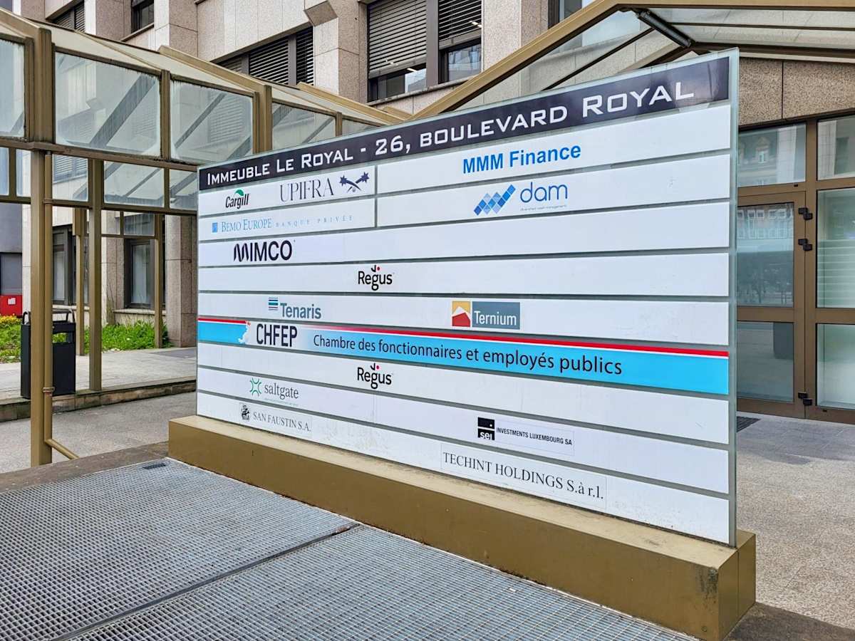 Regus (IWG) 26 Boulevard Royal Luxembourg
