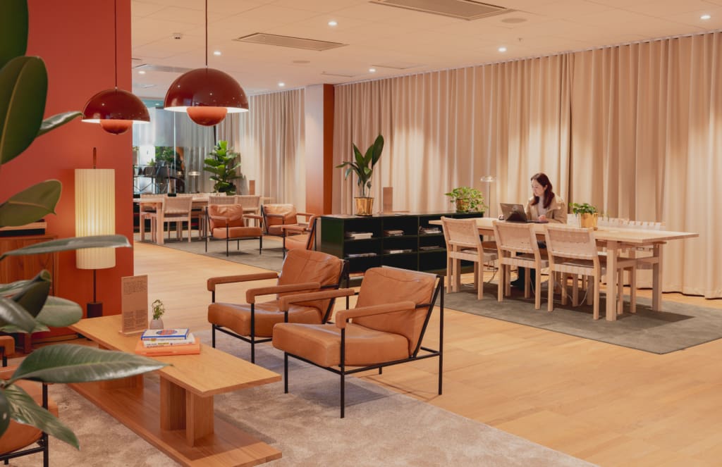 office space in stockholm at waterfront building by United Spaces